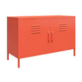 2 Door Metal Accent Cabinet J9842
