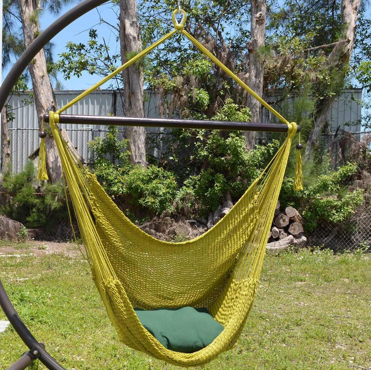 Green Polyester Chair Hammock O49646