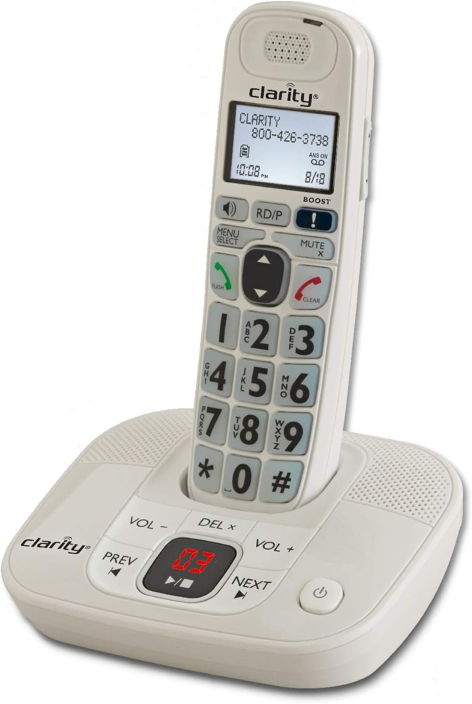 Cordless Caller ID Telephone with Answering Machine E82265