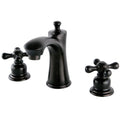 Oil Rubbed Bronze Widespread Bathroom Faucet D285983