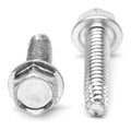 1/4-20 x 5/8 Coarse Thread Cutting Screw Hex Washer Head Zinc Plated U58917