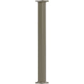 Round Non-Tapered Fluted Aluminum Column Q881