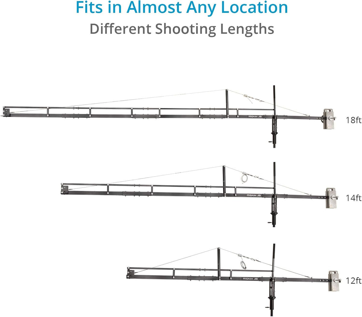 18ft Camera Film Crane Jib F20280