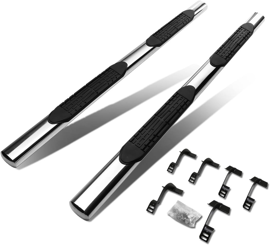 4 Inches Oval Stainless Steel Side Step Nerf Bar Running Board L249