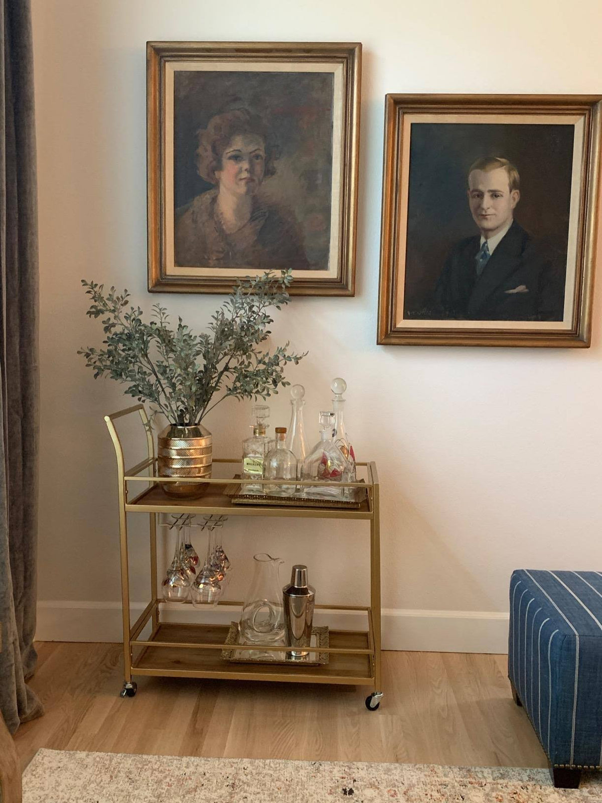 Gold Bar Cart K666