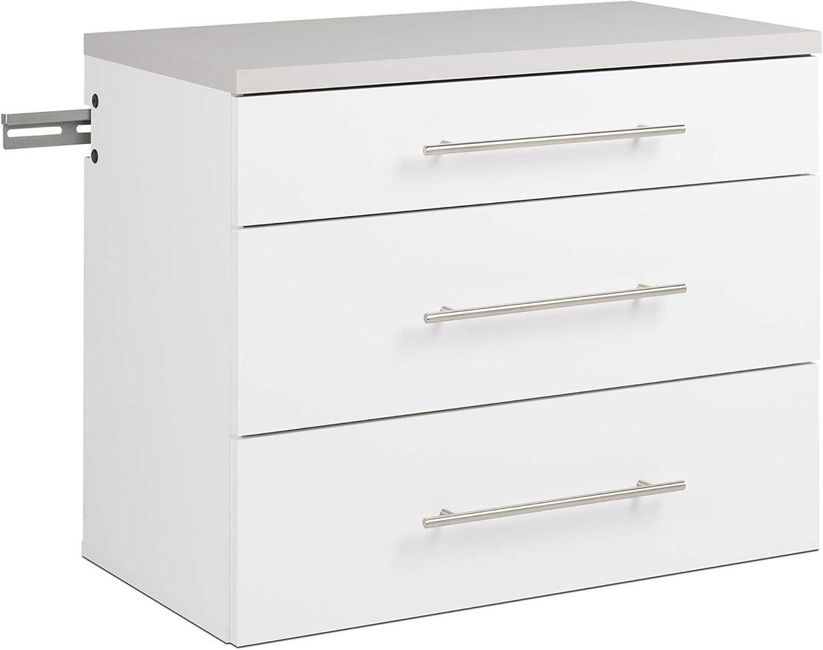 Light Gray 3-Drawer Storage Cabinet X1443