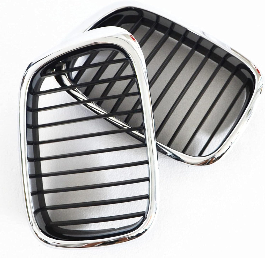 Car Front Grill Grilles Pack of 2 W5407