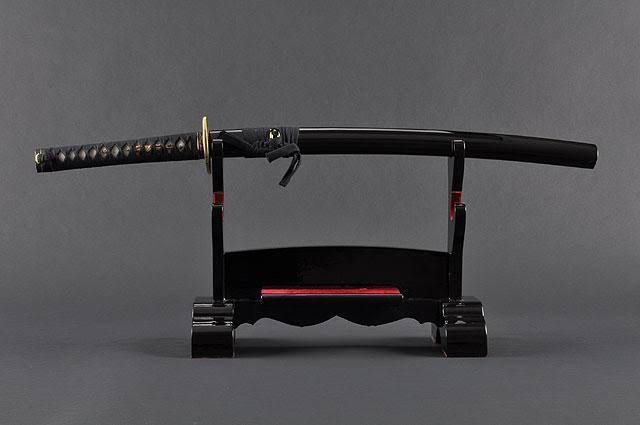 Handmade Damascus Japanese Samurai Wakizashi Sword K821