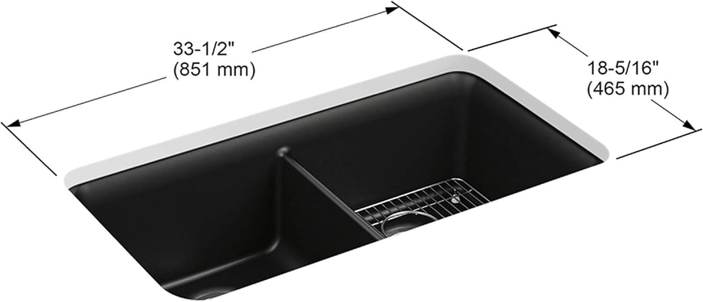 Matte White Kitchen Sink N7811
