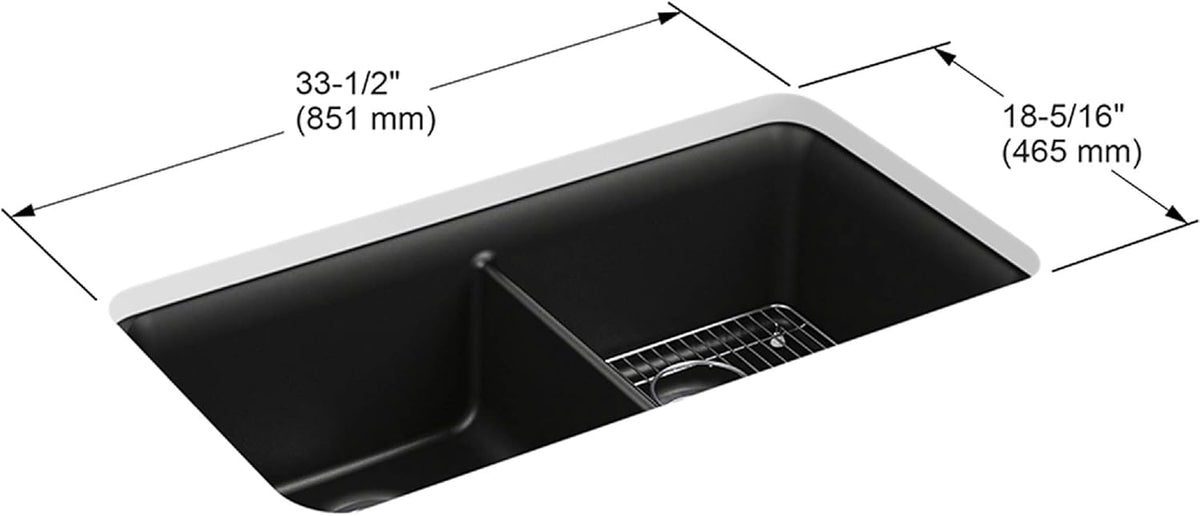 Matte White Kitchen Sink N7811