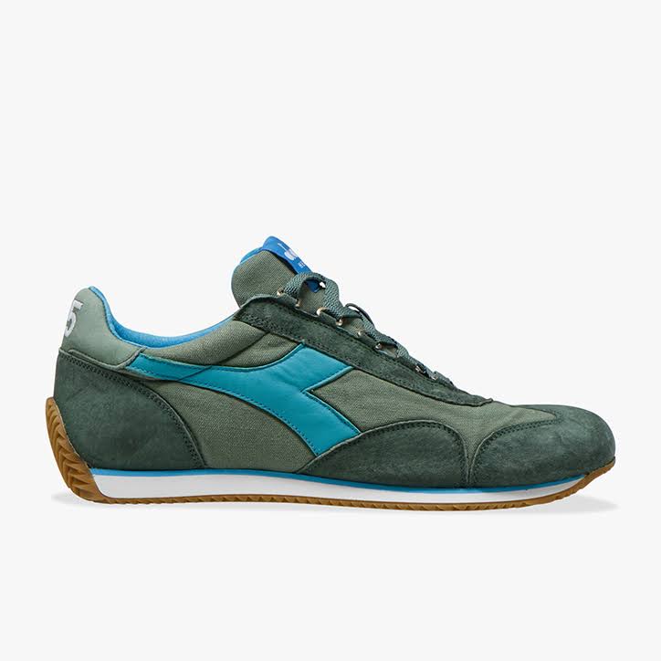 Canvas Stone Wash Green Sneakers F58157