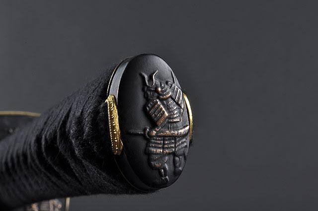 Handmade Damascus Japanese Samurai Wakizashi Sword K821