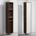 14x22 Espresso Linen Cabinet G3012