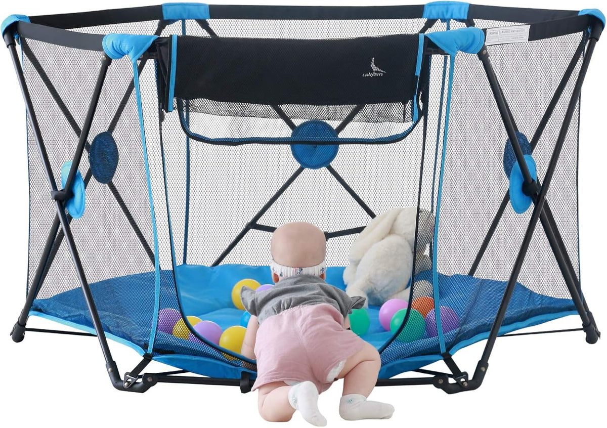 Portable Playpen with Carrying Bag, Foldable F253844
