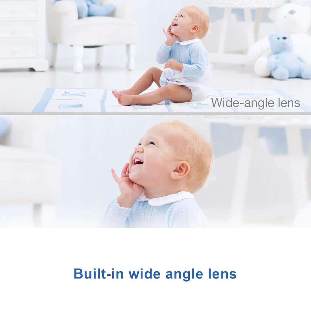 Smart WiFi Baby Monitor with 5-inch Display, 1080p Camera, NightVision, Pan Tilt Zoom, 2-Way Talk P971