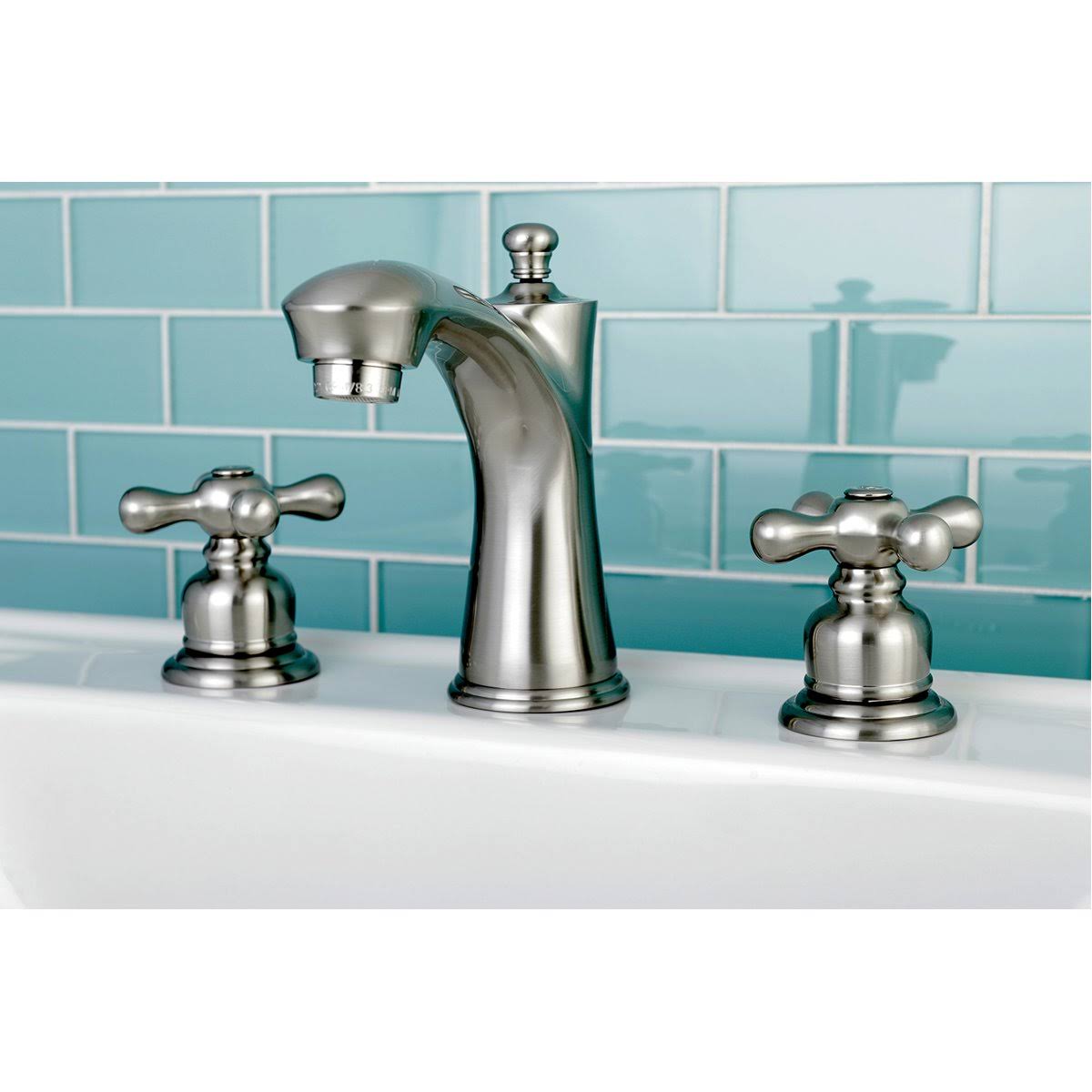 Oil Rubbed Bronze Widespread Bathroom Faucet D285983