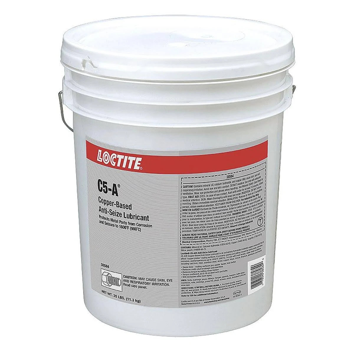 Copper Based Anti-Seize Lubricant 25 lb Pail U984