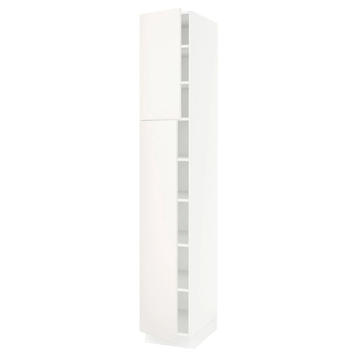 High Cabinet with shelves/2 Doors, white F776