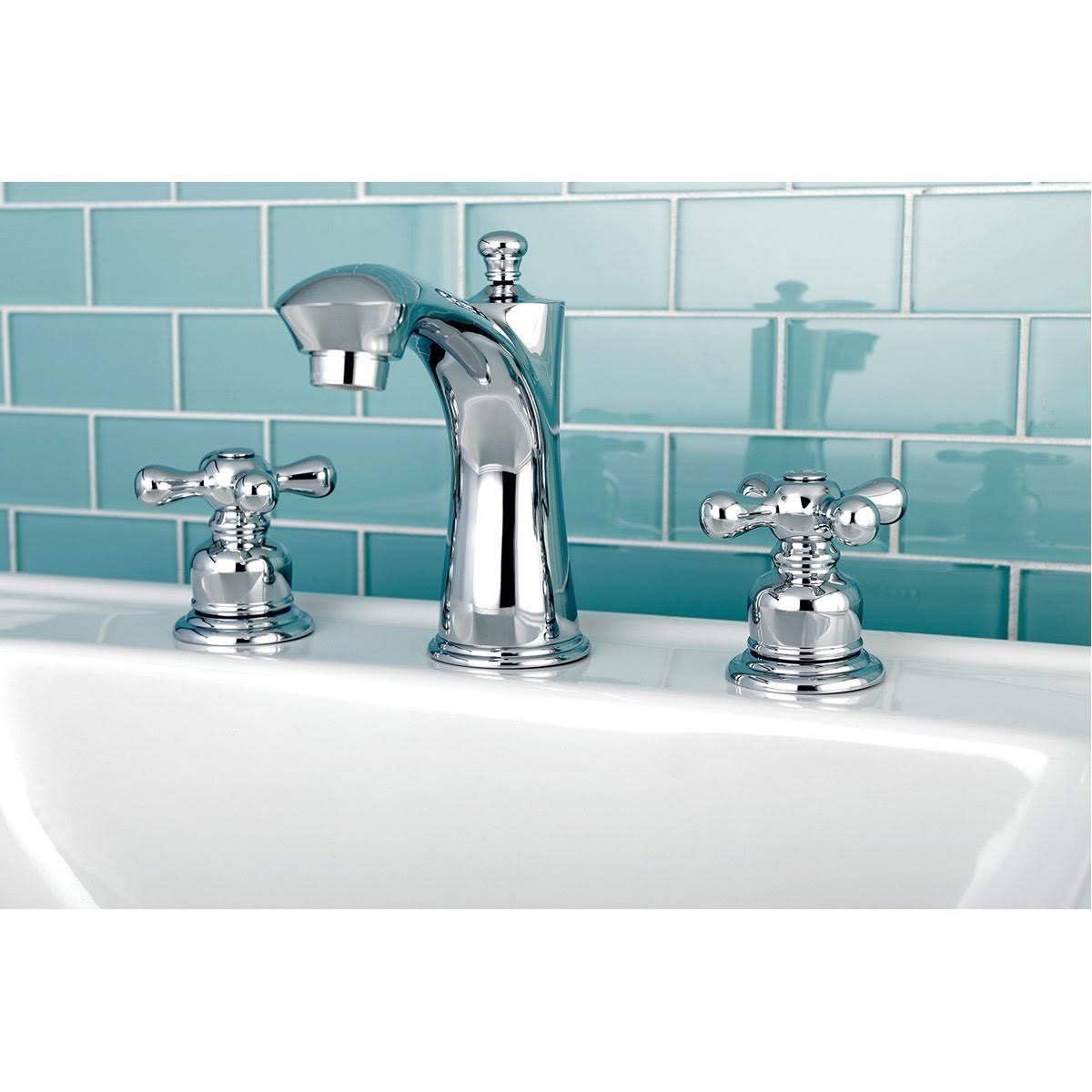 Oil Rubbed Bronze Widespread Bathroom Faucet D285983