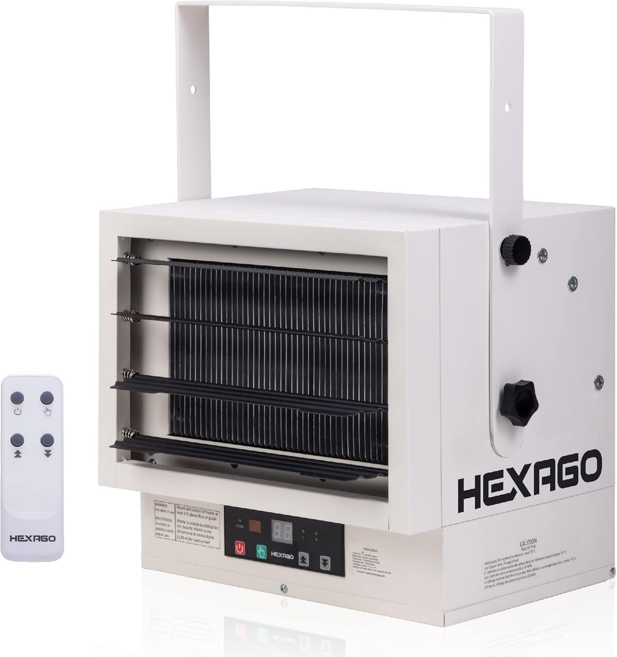 5000W 240V Hardwire Industrial Garage Heater with Remote J168545