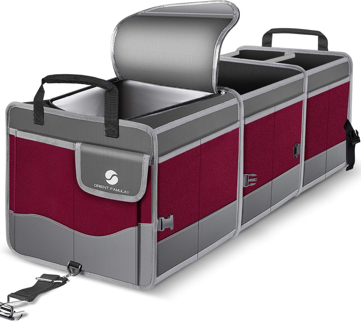 Collapsible Waterproof Trunk Organizer with Cooler S7937