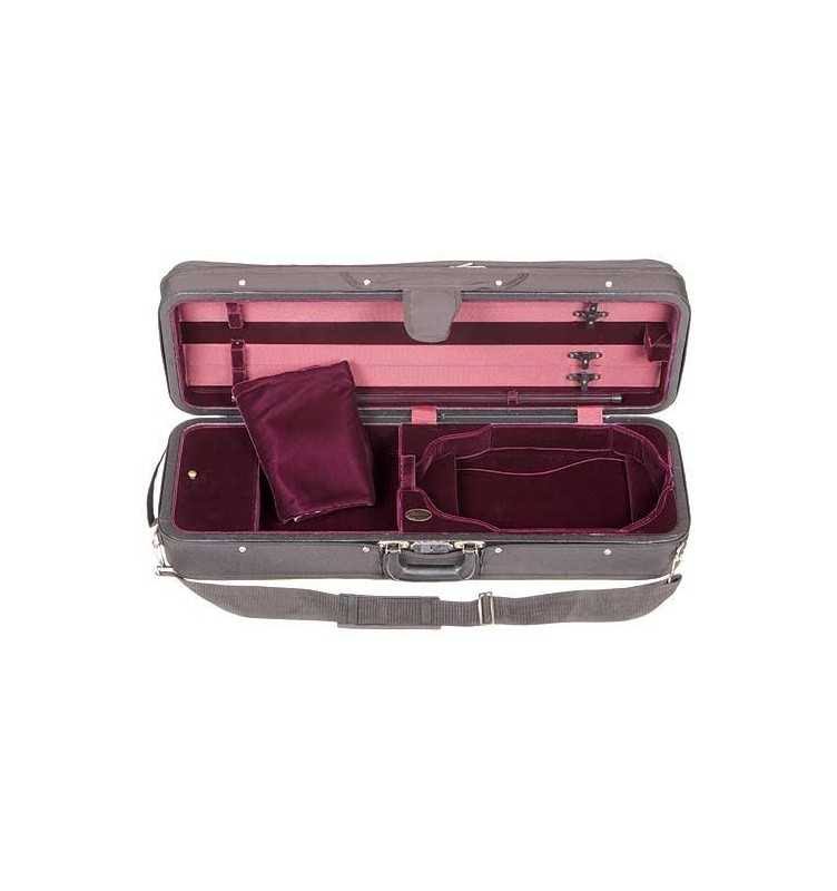 Blue Velour Oblong Suspension Violin Case U672