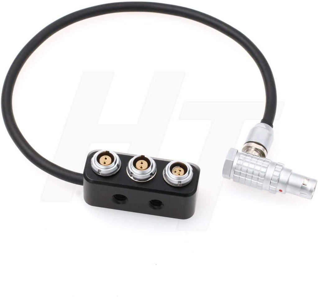 Alexa Mini Camera 7 Pin to Fischer 3 Pin and 0B 2 * 2pin Adapter Splitter Box H775172