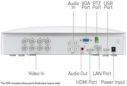 8 Channel 4K 2TB DVR K79844