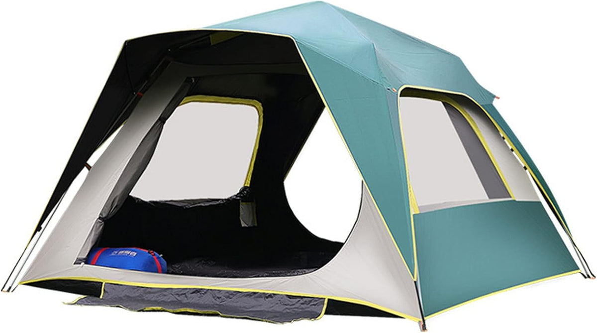4 Person Pop up Waterproof Windproof Tent with Carry Bag H5490