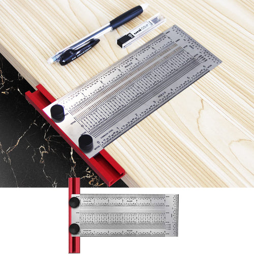 12'' Stainless Steel T-Ruler Pack of 2 X688786