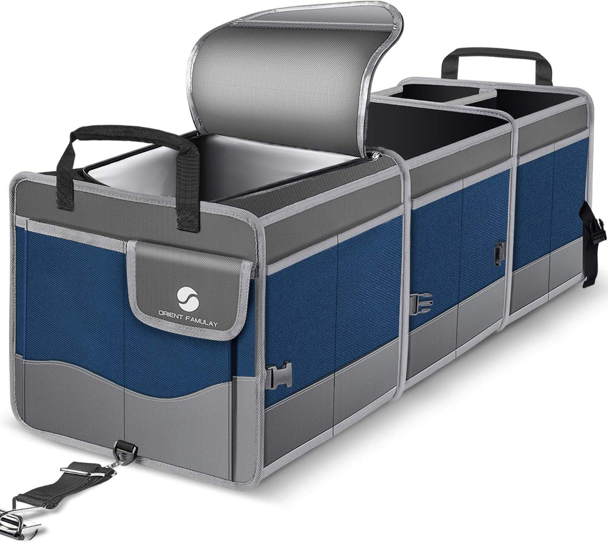 Collapsible Waterproof Trunk Organizer with Cooler S7937