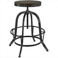 Black Wood Top Bar Stool D61872
