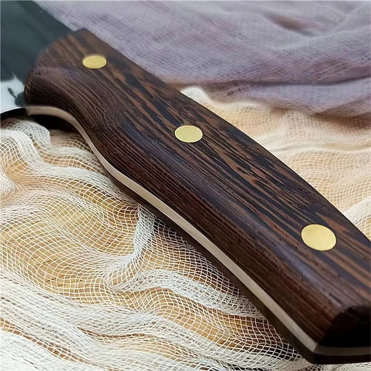 Hammered Damascus Stainless Steel Slicing Knife B200