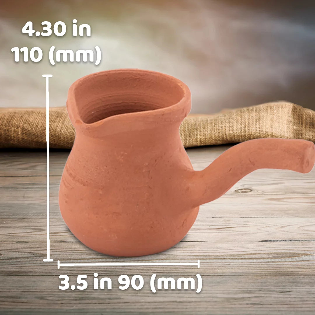Handmade Clay Turkish Coffee Pot T64553