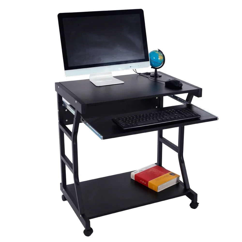 Moveable Computer Desk with Four Wheels O350629