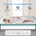 14 Gel Memory Foam Spring Hybrid Mattress in a Box, Twin Mattress B802