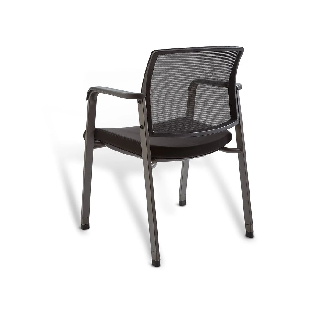 Black Mesh Guest Chair L15906