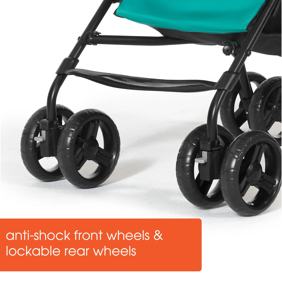 Lightweight Stroller, Black, 11lbs M39618