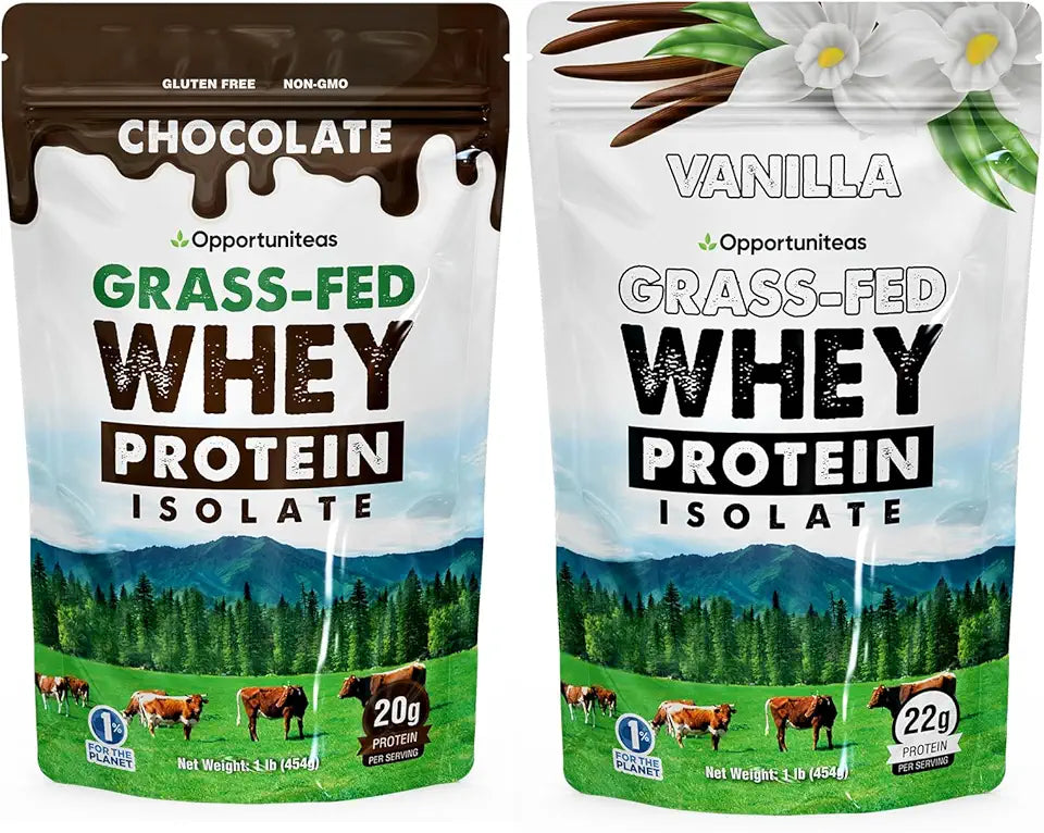 Chocolate & Vanilla Whey Protein Isolate Powder A58497