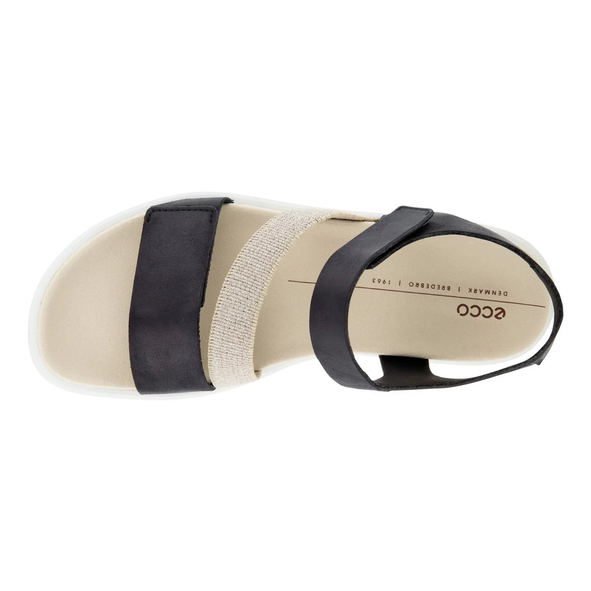 Women's Black Sandal Y342940