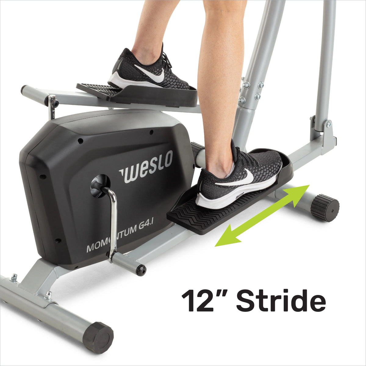 Rear-Drive Elliptical with Inertia-Enhanced Flywheel Y2102