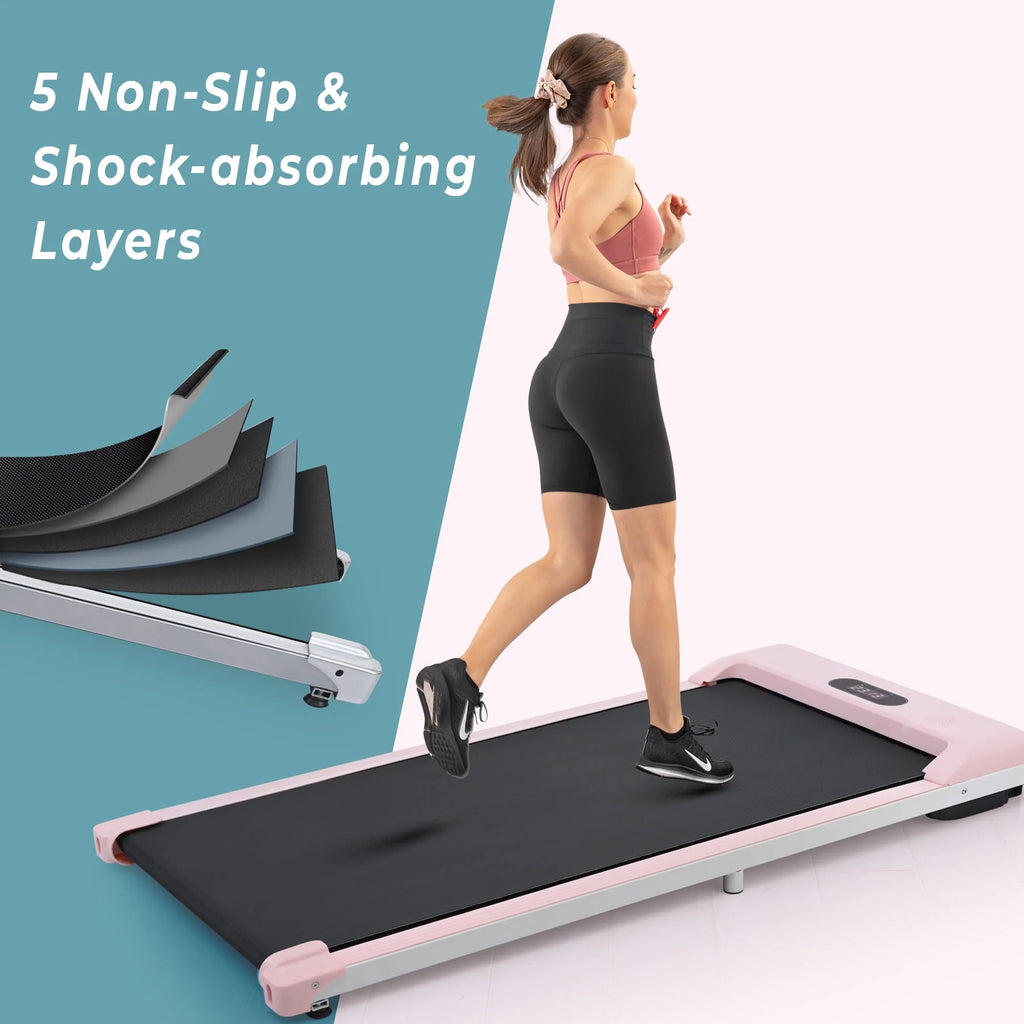 Portable Under Desk Walking Pad Treadmill with LED Display G4484