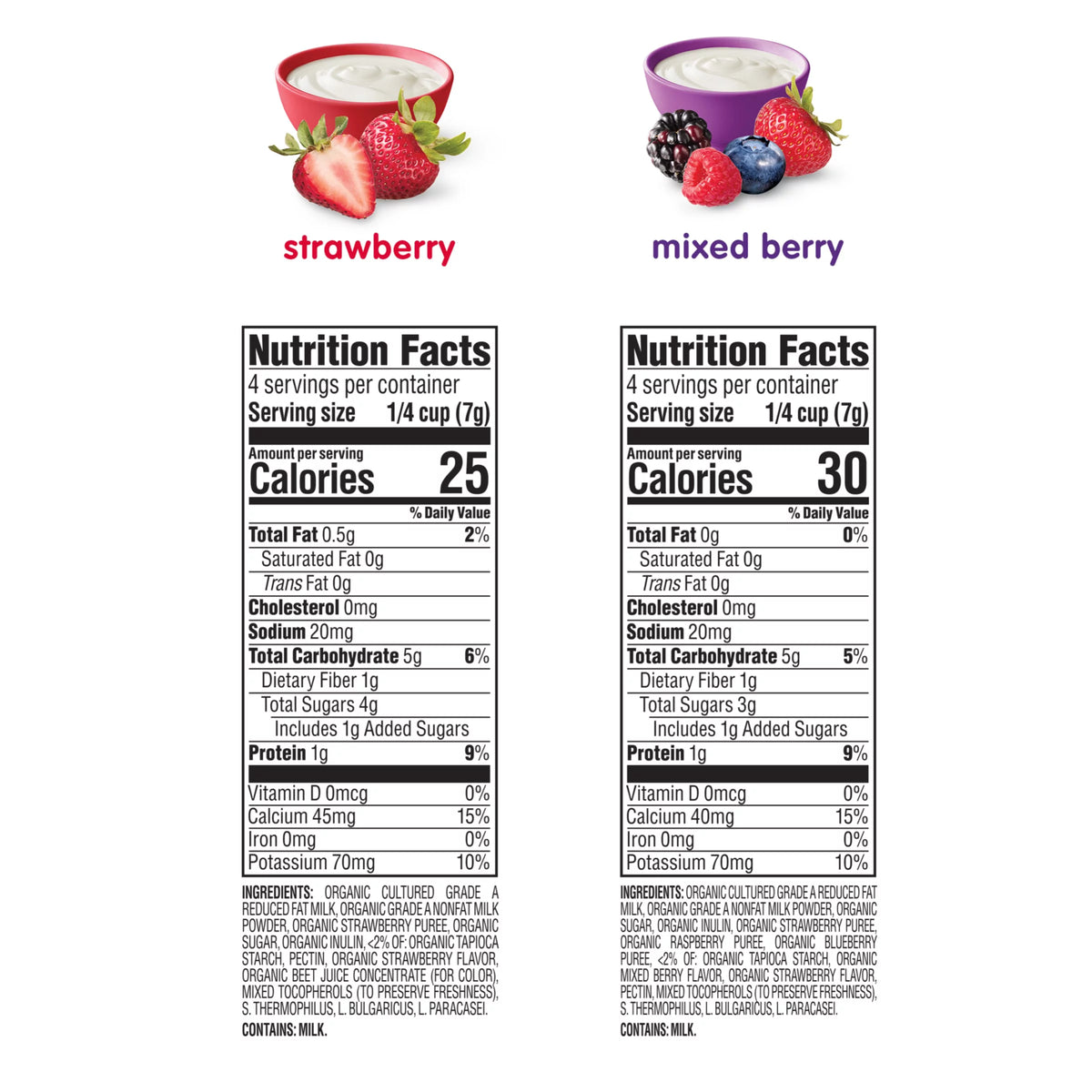 Organic Freeze-Dried Yogurt Baby Snack, 1 oz (Pack of 6) T646575