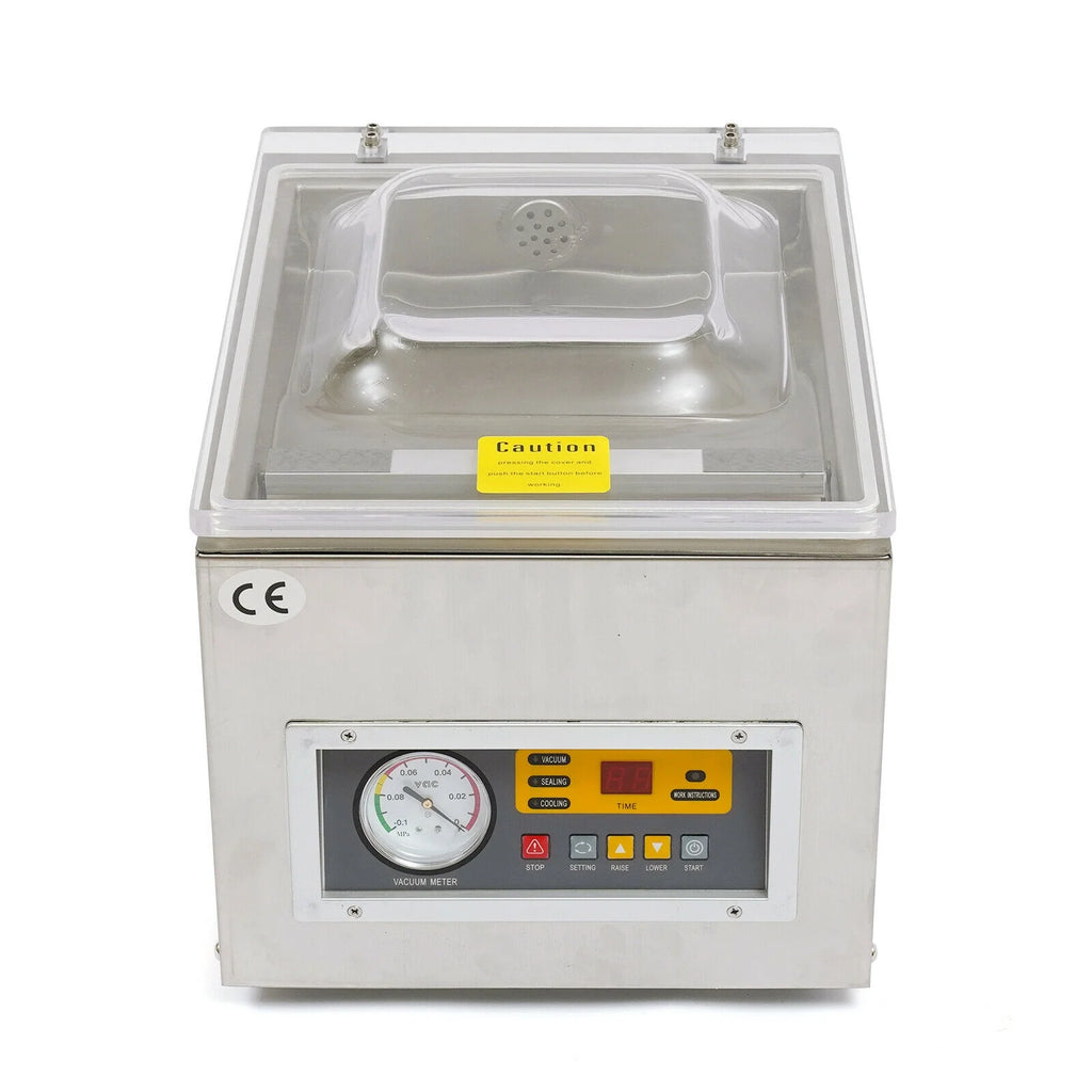 5.5L Commercial Tabletop Chamber Vacuum Sealer 120W 110V T296421