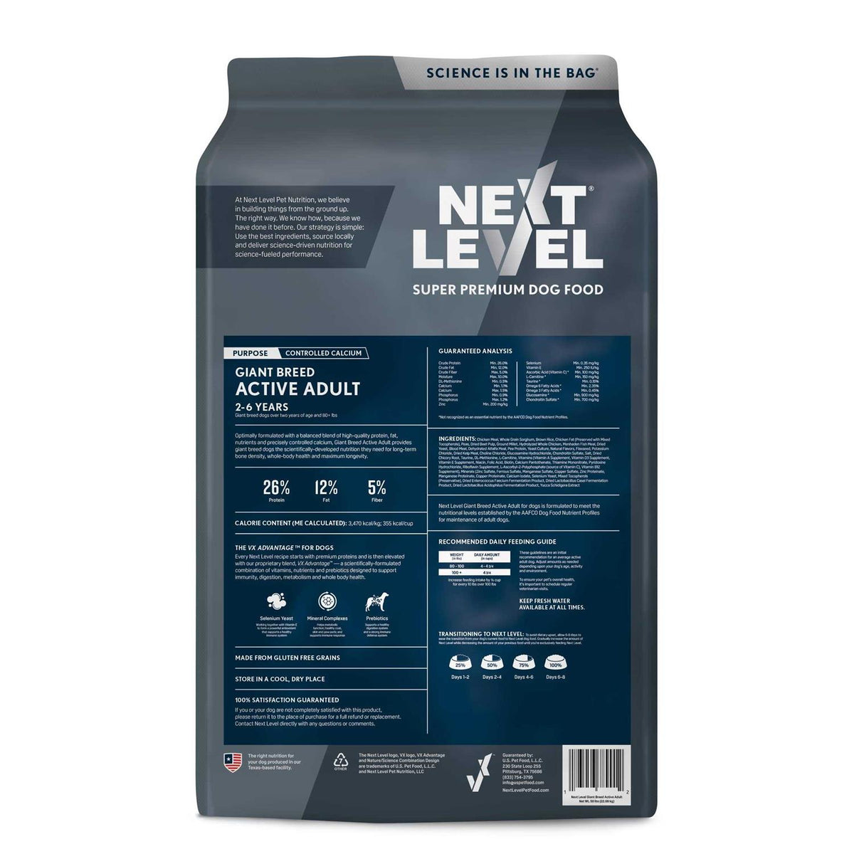 Giant Breed Active Adult Dry Dog Food V452