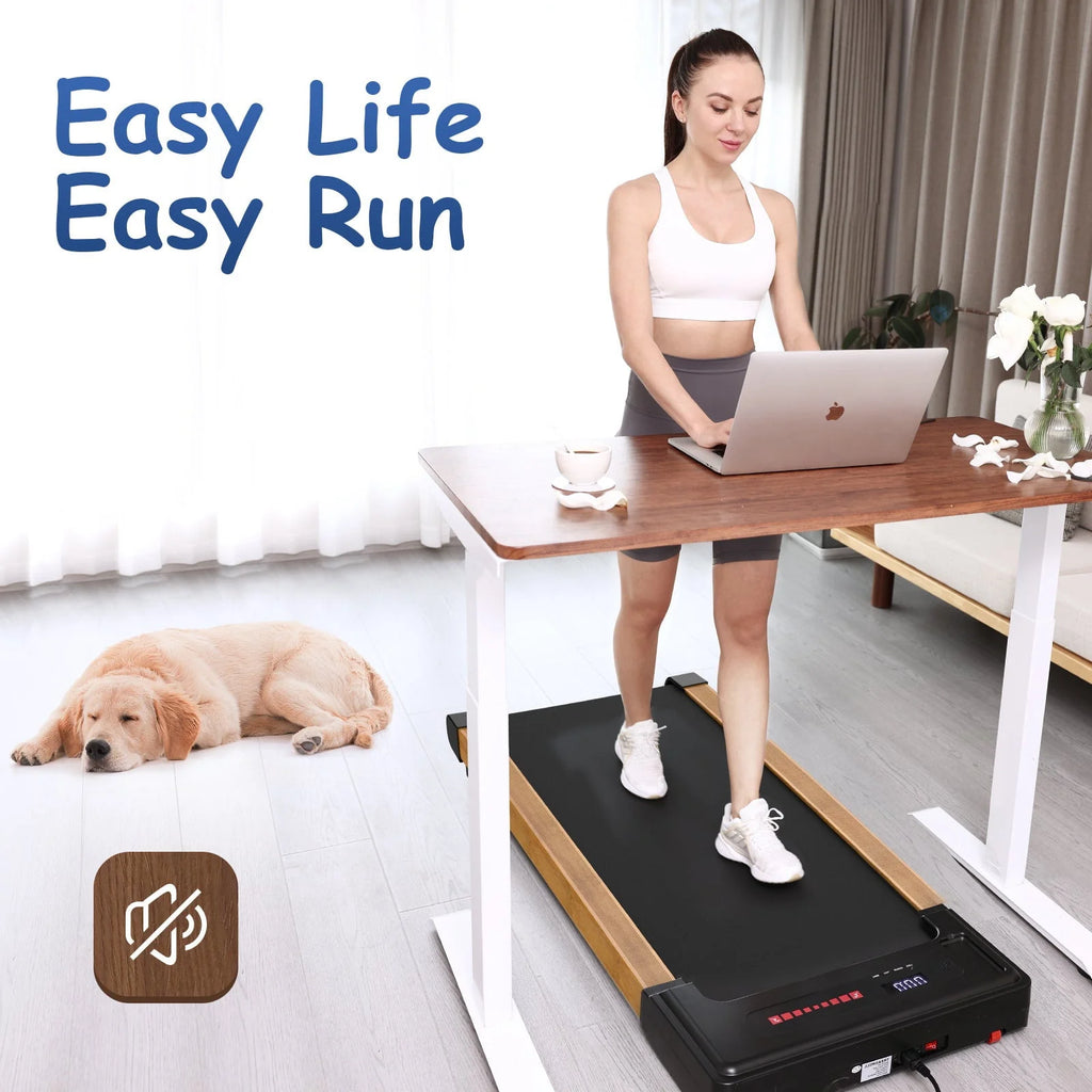 Portable Mini Treadmill 265 lbs Capacity with Remote Control U9575