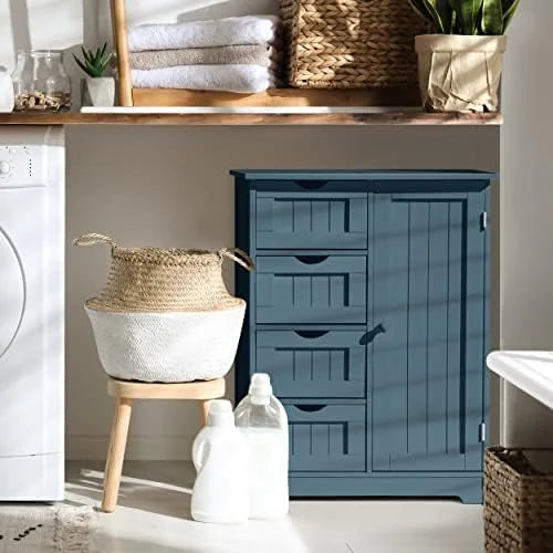 4 Drawer Freestanding Bathroom Cabinet C358071