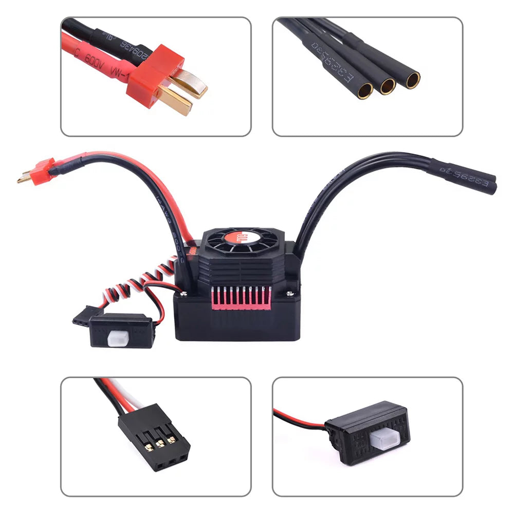 60A Brushless Waterproof Electronic Speed Controller A23581