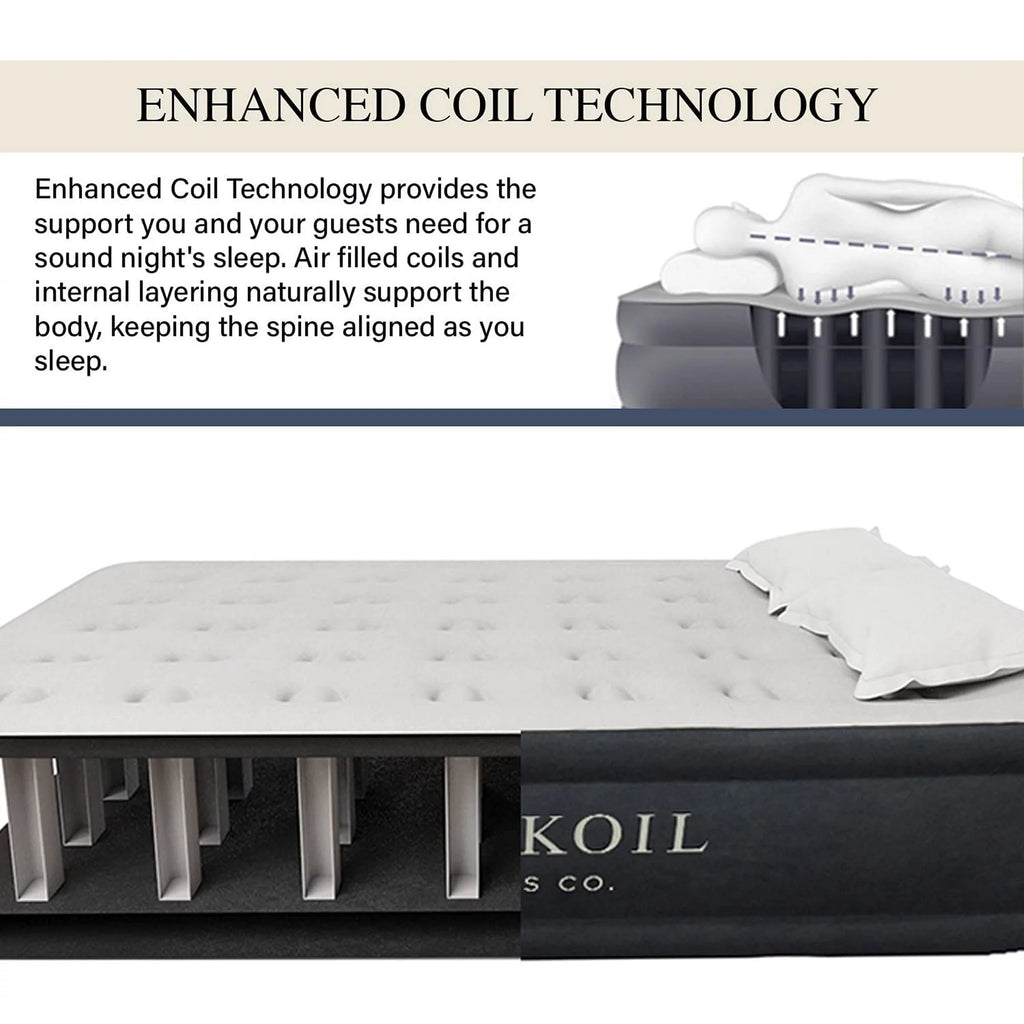 Queen Size Inflatable Air Mattress with Built-in Pump L9129