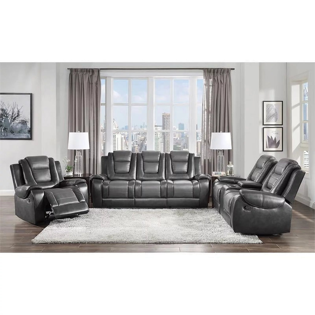 Faux Leather Reclining Chair Q52121